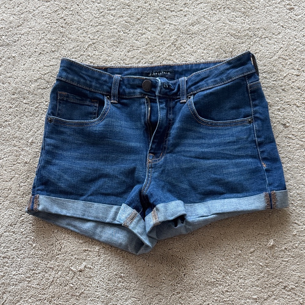 Aeropostale Dark Blue Jean Shorts